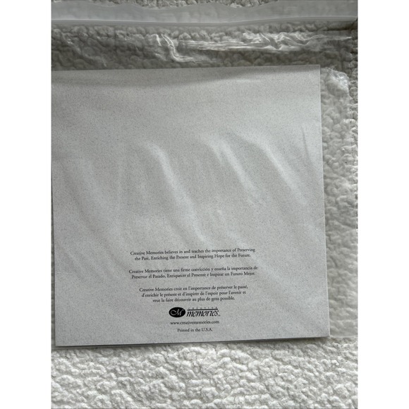 Creative memories lot 5 Penns cottage Vellum snack pack story card - Picture 11 of 11